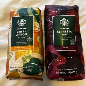 Starbucks Green Apron and Espresso Roast